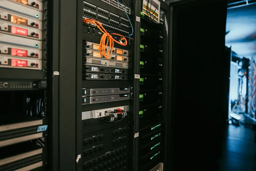 Network cables and server equipment